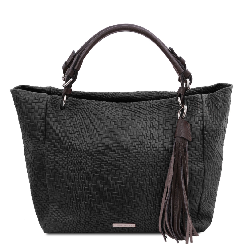TL Bag Leder-Shopper_TL142066-Schwarz TL Bag Leder-Shopper_TL142066-Schwarz